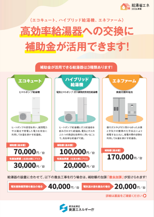給湯省エネ2026事業